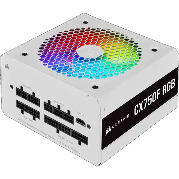 Corsair CX750F RGB Wit