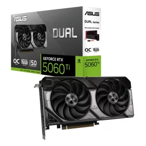 Asus GeForce RTX 5060 Ti, 16GB, Dual OC