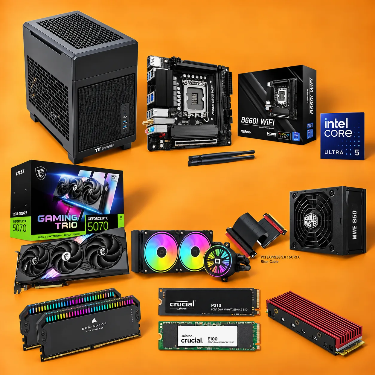 Mini Game PC Plus RTX 5070