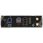 Rear I/O panel with 2.5G Ethernet, USB-C, multiple USB-A ports, HDMI and DisplayPort outputs, audio jacks, S/PDIF, and Wi‑Fi antenna connectors