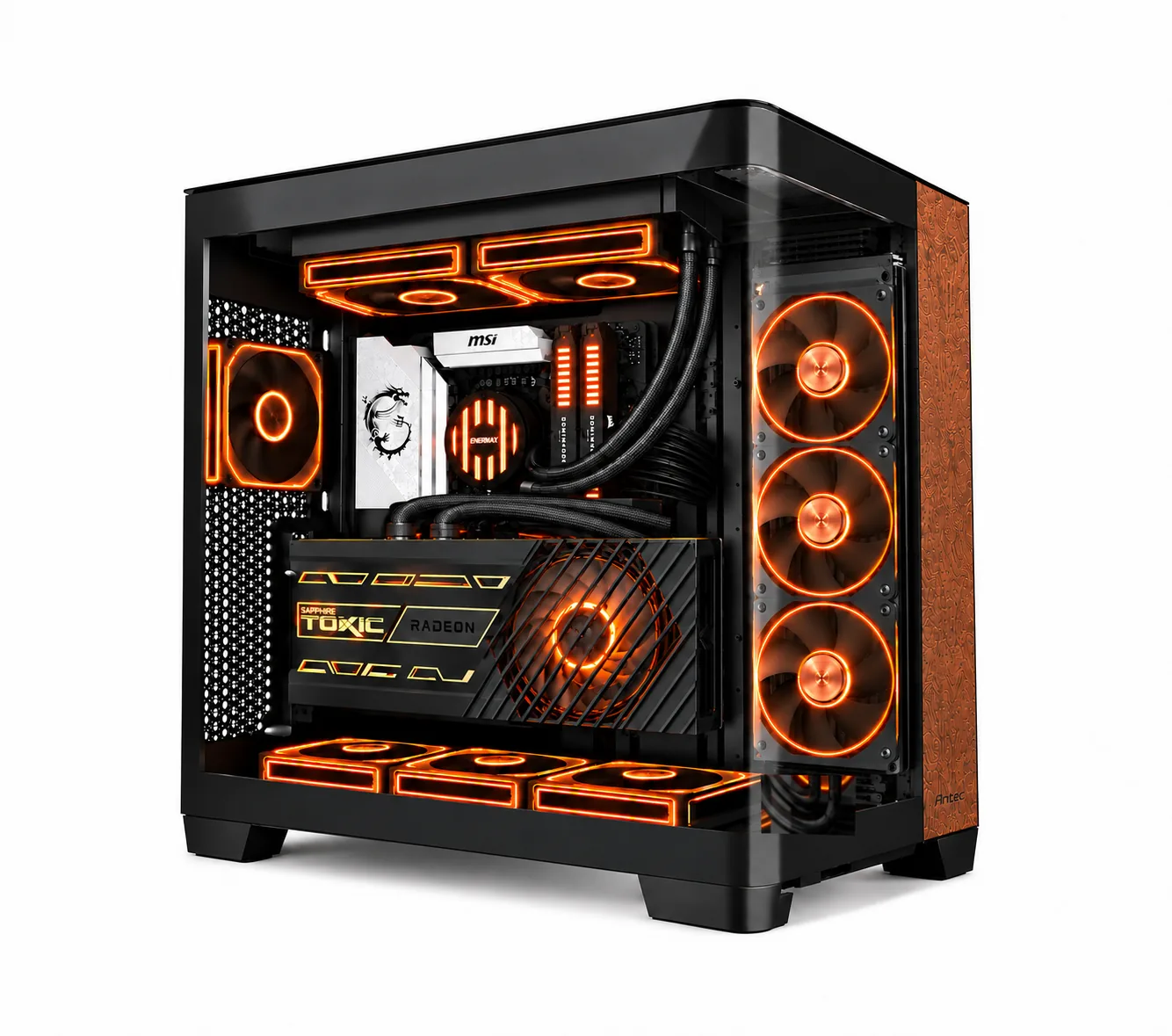 Antec Saphire Toxic Antec PC Wood RX 6950XT LE