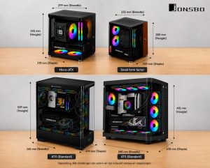 Jonsbo Gaming PC op maat