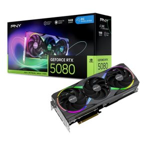 PNY GeForce RTX 5080, 16GB, ARGB EPIC-X RGB