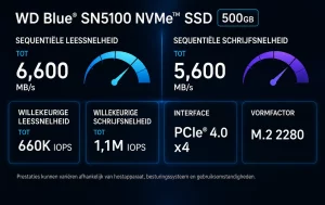 WD Nvme 500GB