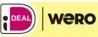 Promotional banner with the DEAL logo (pink circle) and the WERO logo on a yellow background.